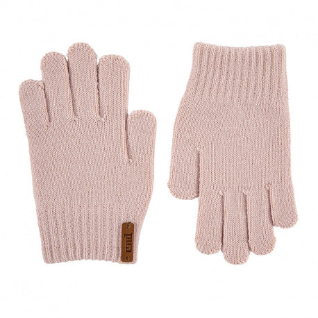 Condor Merino Wool-blend Gloves Nude