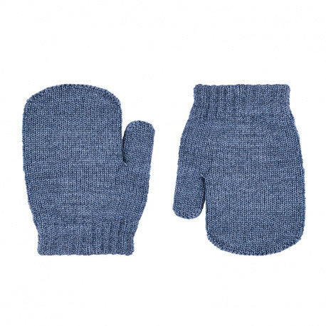 Condor Merino Wool-blend One-finger Mittens Jeans