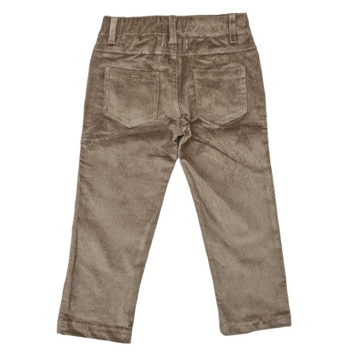 Boy Beige Corduroy Trousers