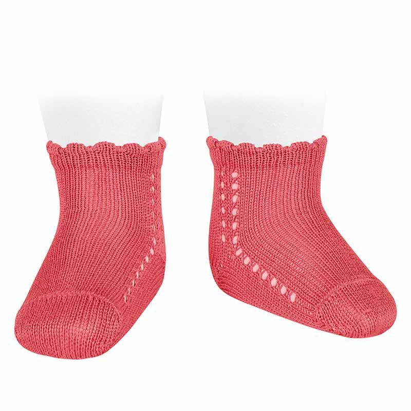 Condor Coral Openwork Short Socks