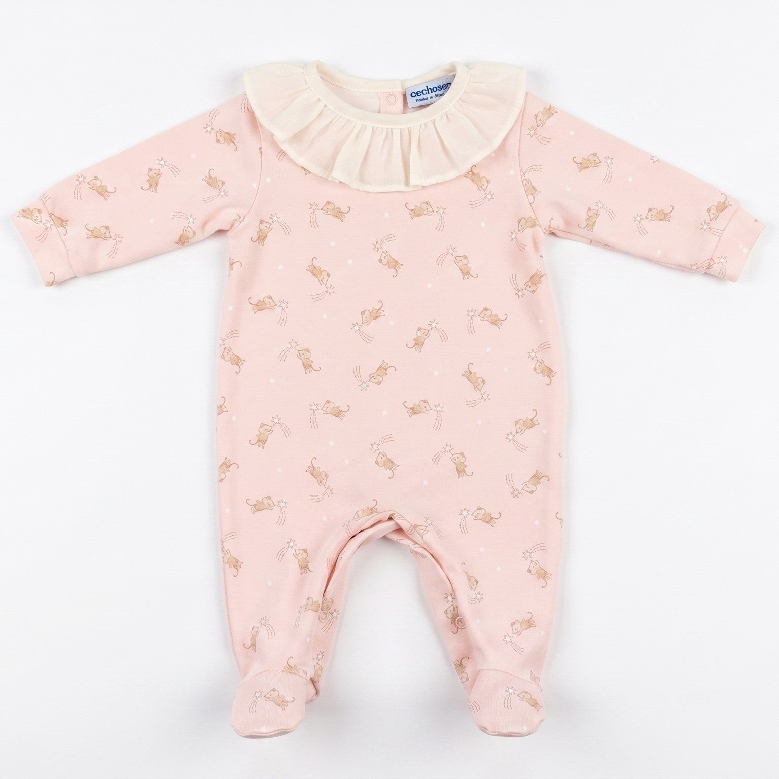 Baby Stardust Pink Mouse All-in-one